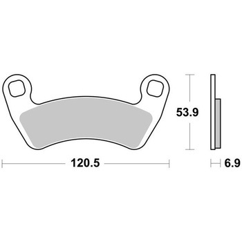 セリエオロ ブレーキパッド SD 07PO17SD - brembo