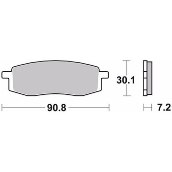 セリエオロ ブレーキパッド SD 07YA13SD brembo