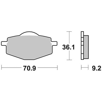 セリエオロ ブレーキパッド SD 07YA14SD brembo
