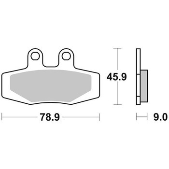 セリエオロ ブレーキパッド TT 07GR64TT brembo