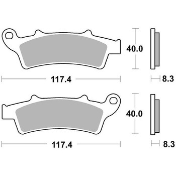 セリエオロ ブレーキパッド XS 07045XS brembo