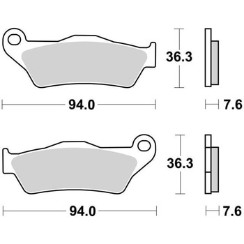 セリエオロ ブレーキパッド SP 07BB04SP brembo