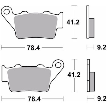 セリエオロ ブレーキパッド SP 07BB02SP brembo