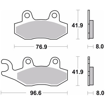 セリエオロ ブレーキパッド SP 07SU12SP brembo