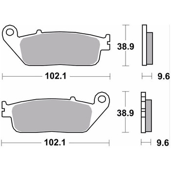 セリエオロ ブレーキパッド SA 07HO41SA brembo