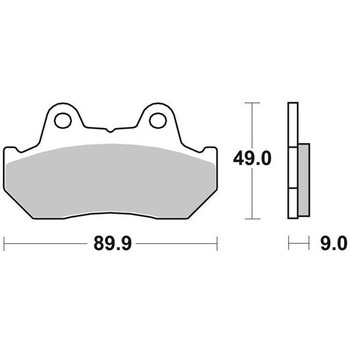 セリエオロ ブレーキパッド SP 07HO18SP brembo