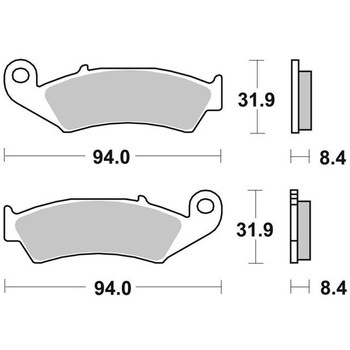 セリエオロ ブレーキパッド SP 07HO29SP brembo