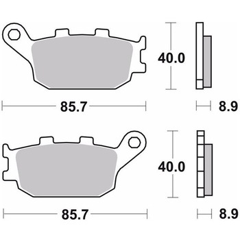 セリエオロ ブレーキパッド SP 07HO36SP - brembo