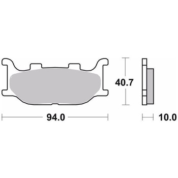 セリエオロ ブレーキパッド SP 07YA34SA brembo
