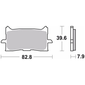 セリエオロ ブレーキパッド LA 07HO62LA brembo