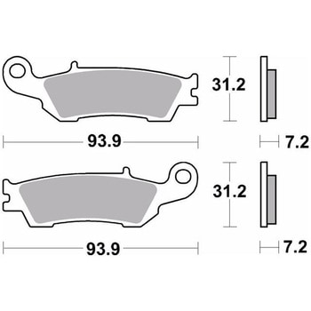 セリエオロ ブレーキパッド SX 07YA47SX brembo