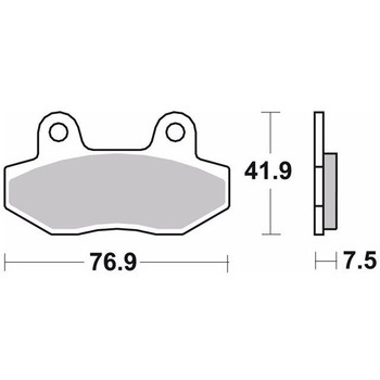 セリエオロ ブレーキパッド SA 07GR12SA brembo