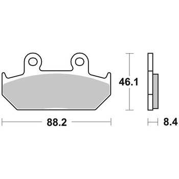 セリエオロ ブレーキパッド SA 07HO23SA brembo