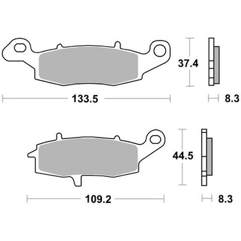 セリエオロ ブレーキパッド LA 07KA18LA brembo
