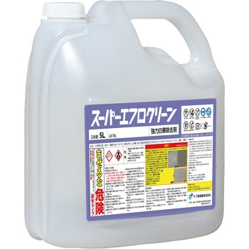 強力白華除去剤 スーパーエフロクリーン ヤブ原産業
