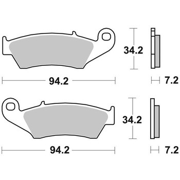 セリエオロ ブレーキパッド TT 07KA17TT - brembo