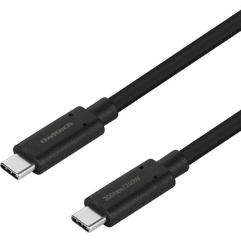 Type-C to Type-C USB4 20Gbps 240W対応 認証品ケーブル OWLTECH(オウルテック)