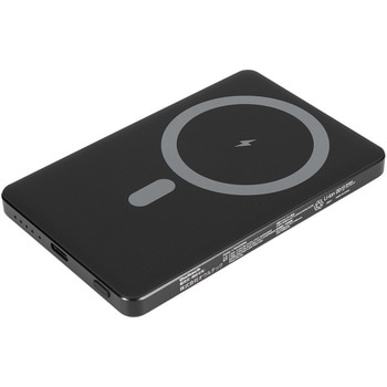 ワイヤレスモバイルバッテリー 5000mAh 薄型 ブラック OWLTECH(オウルテック)
