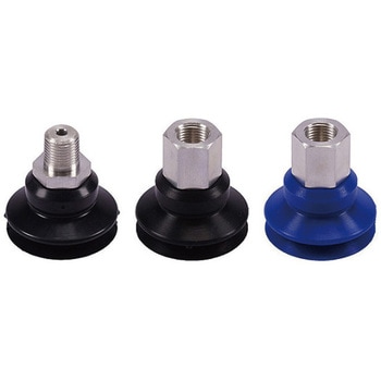 真空パッド PJ 2段じゃばらパッド コンパクト固定式金具付 PS-□-J-F・PS-□-J-M PS-2-J-M-SE コンバム(旧:妙徳)