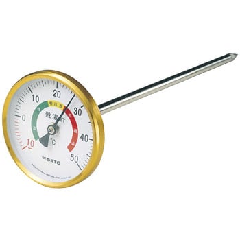 2180-00 穀温計(標準) 佐藤計量器製作所 測定範囲-10～50℃ - 【通販