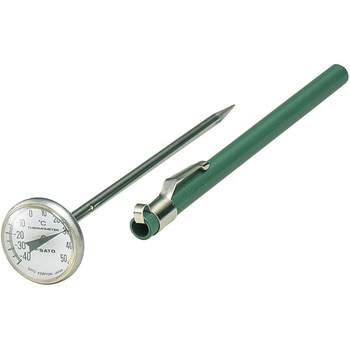 ポケットバイメタル -40～50℃ 佐藤計量器製作所
