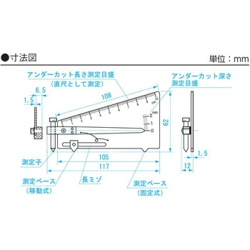 溶接ゲージ WGU-2S 新潟精機(SK)