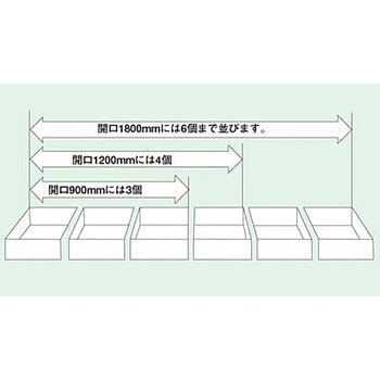 中仕切りコンテナー TC-1本体 TGK(東京硝子器械)