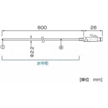 テフロン被服センサ RTH-3010 TGK(東京硝子器械)