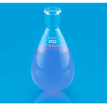 F透明共通ナス型フラスコ TGK(東京硝子器械)