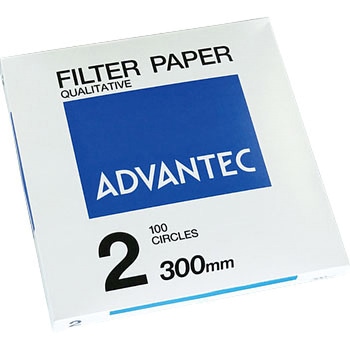 円形定性ろ紙 No.2 ADVANTEC