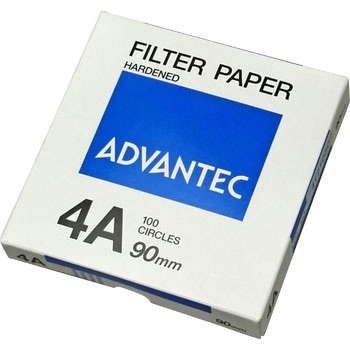 円形硬質ろ紙 No.4A - ADVANTEC
