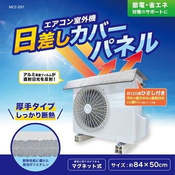 エアコン室外機日差しカバーパネル macros(マクロス)