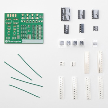 ハンダ付け技能練習セット(SMD 中級) サンハヤト