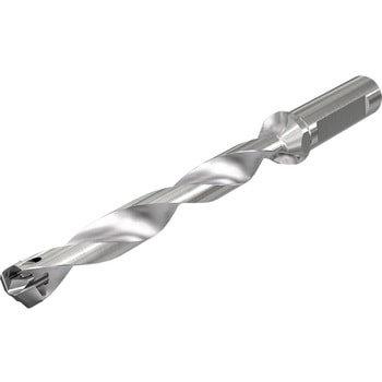 スモウカム ヘッド交換式ドリルボディ(回り止めフラット部付シャンク)8D イスカル