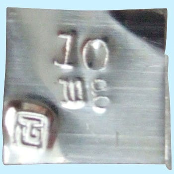 上皿天びん用分銅 10mg 単品 TGK(東京硝子器械)