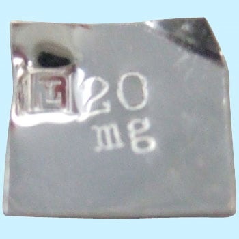 上皿天びん用分銅 20mg 単品 - TGK(東京硝子器械)