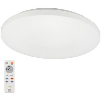 LEDシーリングライト 8畳用 10段階調光・11段階調色 リモコン付き オーム電機