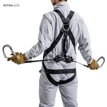 AIR SAFE リトラ・エア ダブル兼用ランヤード ツヨロン(藤井電工)