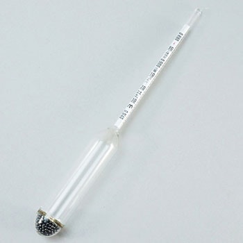 標準比重計 小型 19本組 単品#4 TGK(東京硝子器械)
