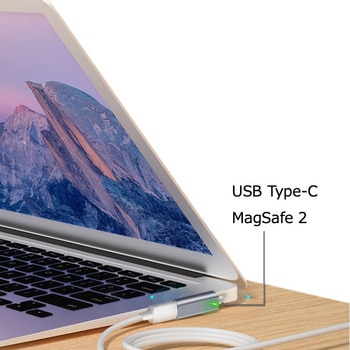 USB Type-C to MageSafe2 変換アダプタ PD対応 充電用 トライメイト