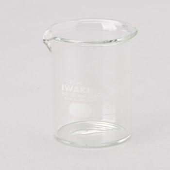 1000BK20 ビーカー(目安目盛) ガラス製 IWAKI(AGCテクノグラス) 20mL 1000BK20 - 【通販モノタロウ】