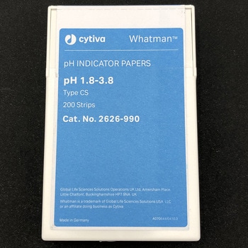 PH試験紙 ストリップ型 CSタイプ Whatman(ワットマン)