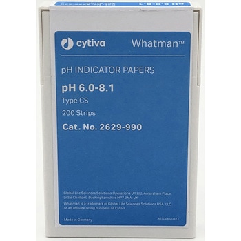 PH試験紙 ストリップ型 CSタイプ Whatman(ワットマン)