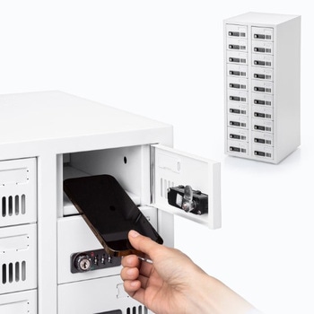 収納保管庫_スマートフォン_個別管理用 サンワサプライ