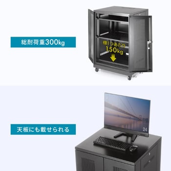 CP-SVNAMULT7BK 19インチサーバーボックス サンワサプライ 1台 CP-SVNAMULT7BK 19インチサーバーボックス サンワサプライ 1台