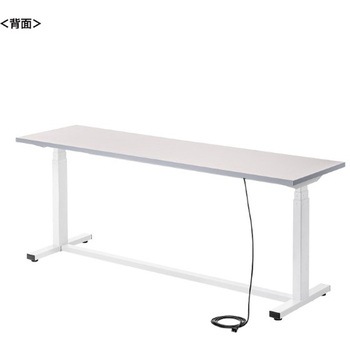 電動昇降作業台(天板：塩ビシート)_電動昇降_天板塩ビシート サンワサプライ