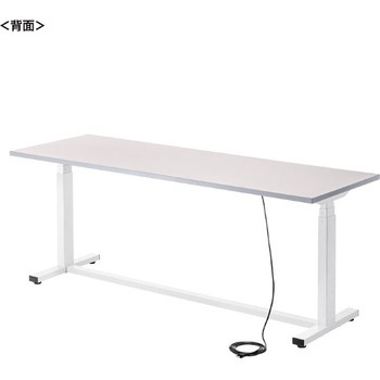 電動昇降作業台(天板：塩ビシート)_電動昇降_天板塩ビシート サンワサプライ