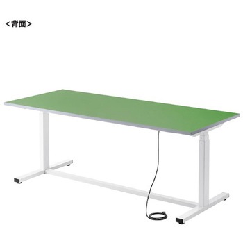 電動昇降作業台(天板：塩ビシート)_電動昇降_天板塩ビシート サンワサプライ