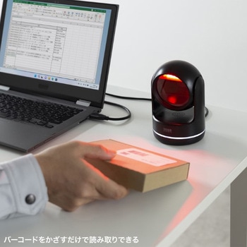 バーコードリーダー_2次元 サンワサプライ