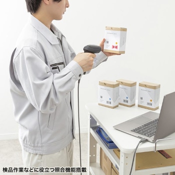 バーコードリーダー_2次元 サンワサプライ
